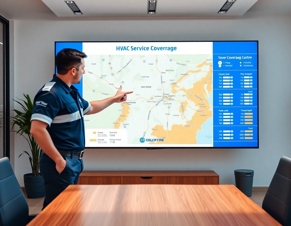 Hvac Service Areas Map